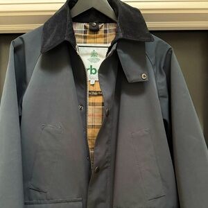Barbour - Navy sz 40 - Winter Ashby Waterproof Jacket